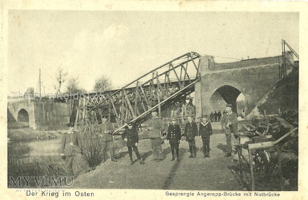 Most na Węgorapie - 1915 r.