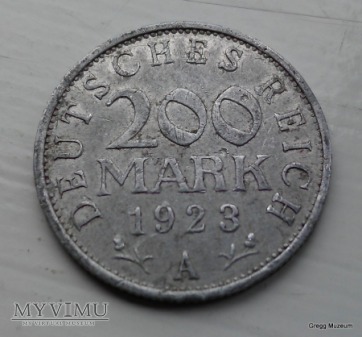 200 MARK 1923 A