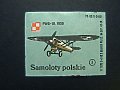 Etykieta - Samoloty polskie - PWS-10.1930