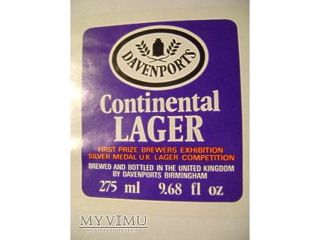 CONTINENTAL LAGER