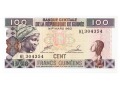 Gwinea - 100 franków (1998)