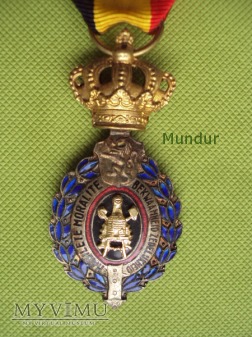 Medal belgijski "Habilete Moralite" 1 klasy