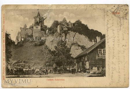 Zamek w Ojcowie - 1901