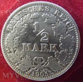 1/2 Mark 1905 E