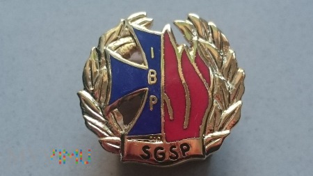 Odznaka SGSP IBP złota