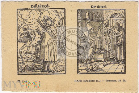 Holbein - Totentanz - Taniec śmierci - lata 20-te