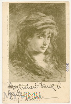 Kobiecy portret.8.8.1899.a