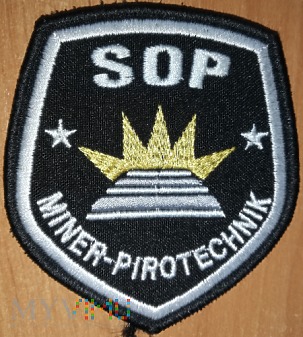 SOP miner-pirotechnik