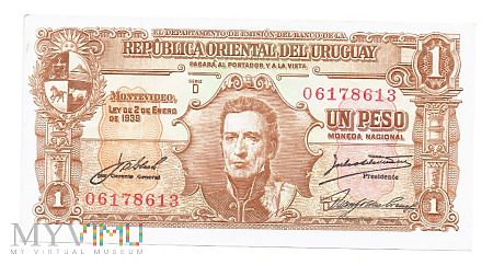 Urugwaj - 1 peso 1939r.