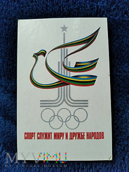 Kalendarzyki - Olimpiada Moskwa 1980