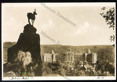 Karlovy Vary - Jeleni skok - lata 50-te XX w.
