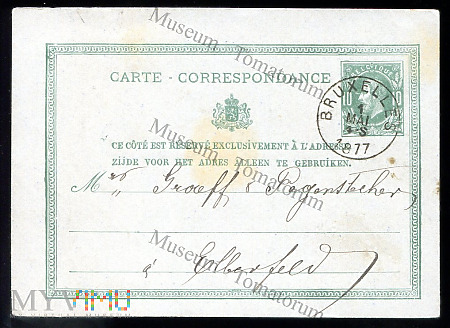 Belgijska Poczta - 1877