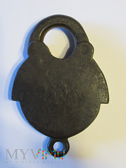 H.A. Gerecke Push Key Padlock