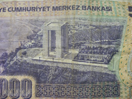 500000 Lirów (Lirasi) Tureckich, 1970 rok.