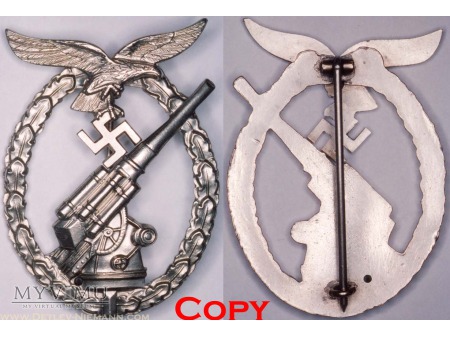 Odznaka Artylerii Przeciwlotniczej Luftwaffe