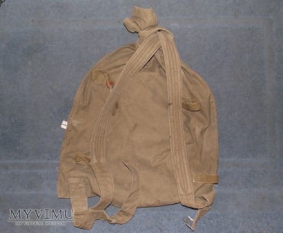 Radziecki plecak wojskowy.