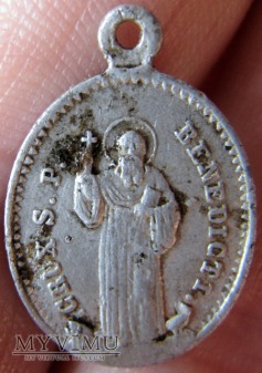 medalik-CRUX S.P. BENEDICTI (wzór 1741r)