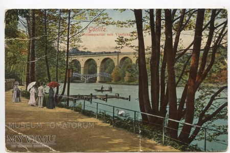 Duże zdjęcie Zgorzelec - Gorlitz - wiadukt - 1916