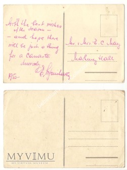 Kartka pocztowa Monte Cassino