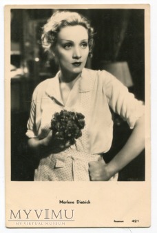 Marlene Dietrich MARLENA JOSPE Holandia nr 421