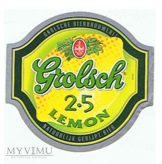 grolsch 2-5 lemon