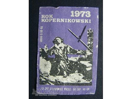 Etykieta - 1973 Rok Kopernikowski