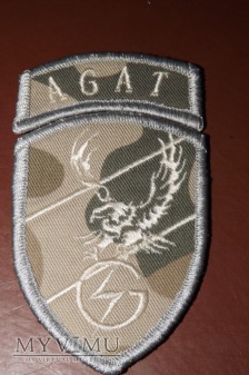 Naszywki jednostki wojskowa Agat