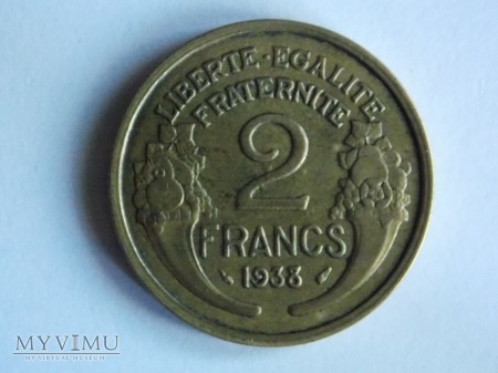 2 FRANKI 1938-FRANCJA