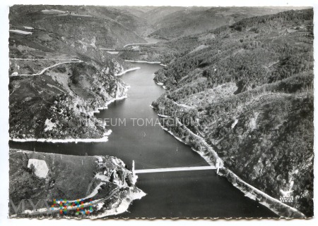Duże zdjęcie Cantal - Pont de Treboul - lata 50-te