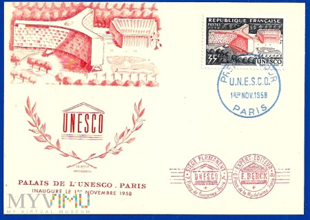 38-Postkarte-U.N.E.S.C.O.1 5.11.1958