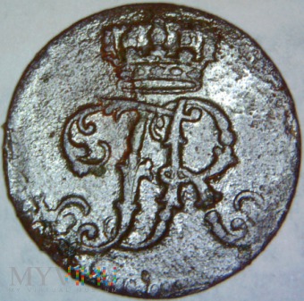 Fryderyk Wilhelm II 1786-1797 1 Pfennig 1752