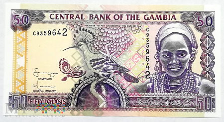 GAMBIA 50 dalasis 2001