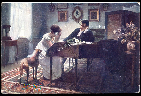 Jakesch - On i Ona - Rozstanie - 1915