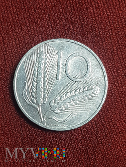 Włochy- 10 lirów 1969 r.