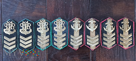 Patki emblematy mundury Szkół Rybołówstwa Morskieg