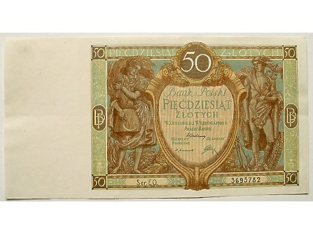 Polska- 50 zł 1929 r