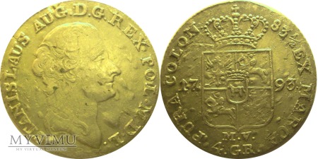 Złotówka 1793 SAP