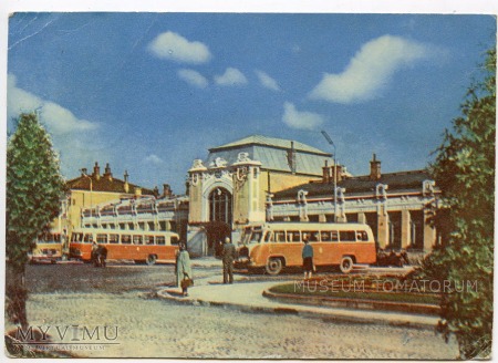 Nowy Sącz - Dworzec kolejowy - 1965