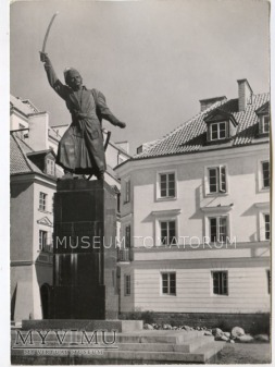 W-wa - pomnik Kilińskiego - 1960-te