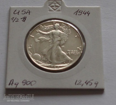 1/2 dolara 1944 r - USA