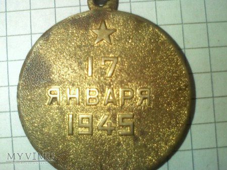 medal za oswobodzenie warszawy