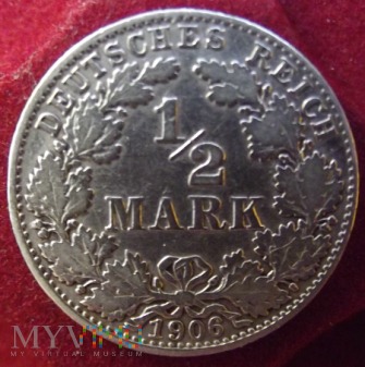 1/2 Mark 1906 D