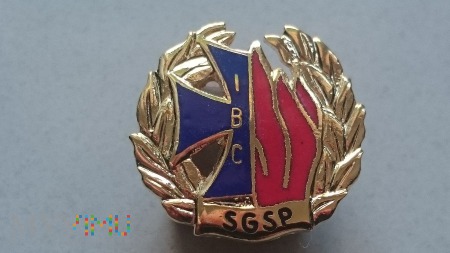 Odznaka SGSP IBC złota
