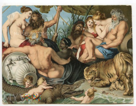 Duże zdjęcie Rubens - Cztery kontynenty