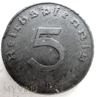 5 reichspfennigów 1940 r Niemcy (Trzecia Rzesza)
