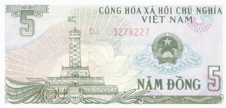 Wietnam - 5 dongów (1985)
