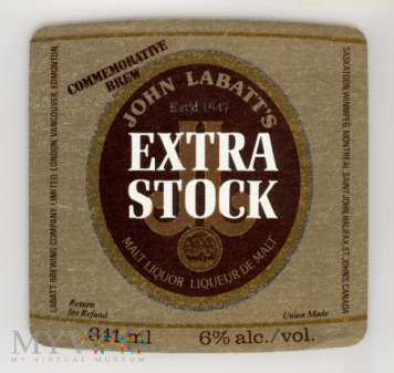 John Labatt, Extra Stock