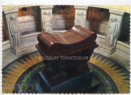 Paryż - Kościół Inwalidów - Sarkofag Napoleona
