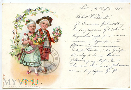 Pocztówka artystyczna 1901