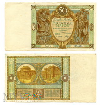 Duże zdjęcie 50 złotych 1929 (EH. 2226685)